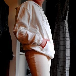 KOTN White Hoodie for Women